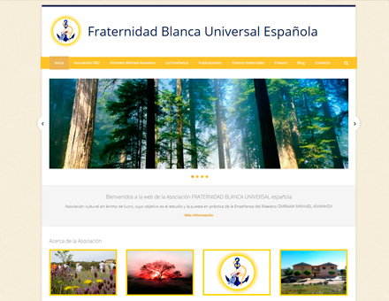 Web Fraternidad Blanca Universal España